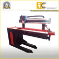 Machine de soudure longitudinale pour compresseur d'air